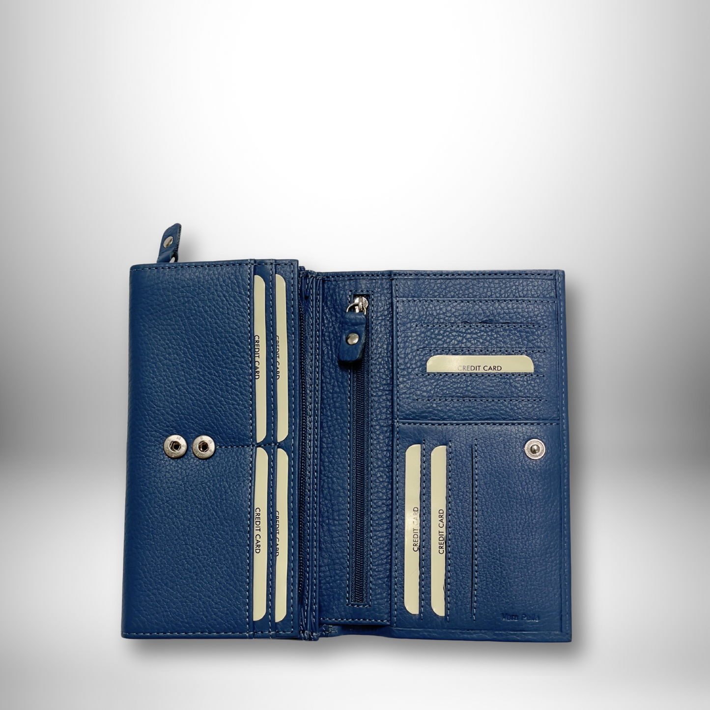 PORTAFOGLIO IN PELLE DA DONNA FLAP BUTTON MAX