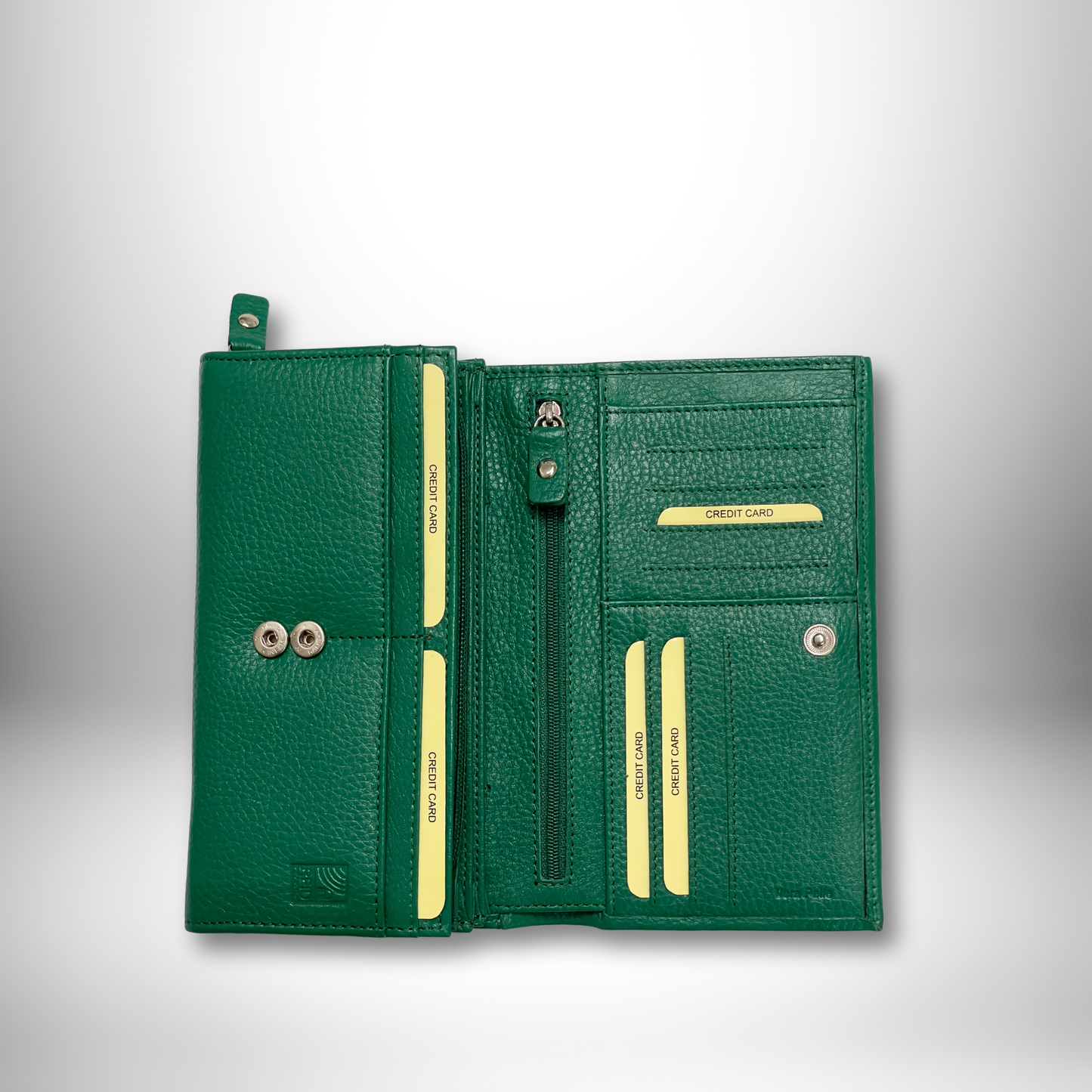 PORTAFOGLIO IN PELLE DA DONNA FLAP BUTTON MAX