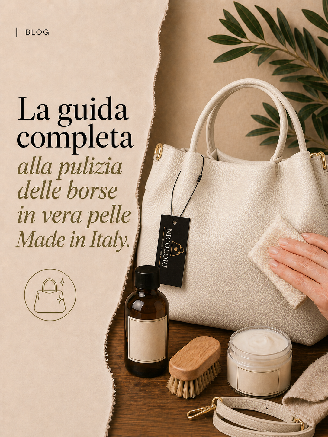 La guida completa alla pulizia delle borse in vera pelle Made in Italy
