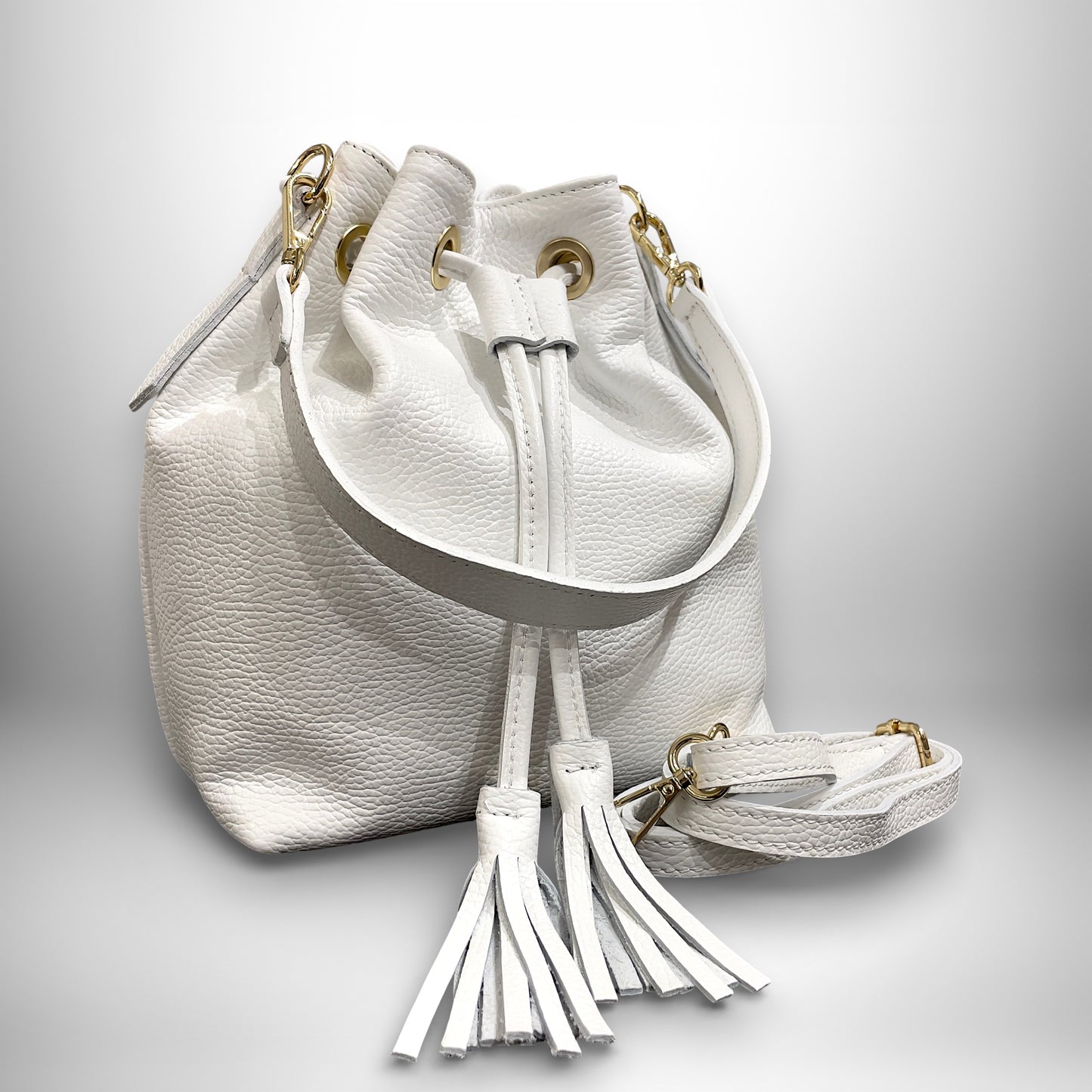 RUBINA S.V. - borsa secchiello a mano e a tracolla