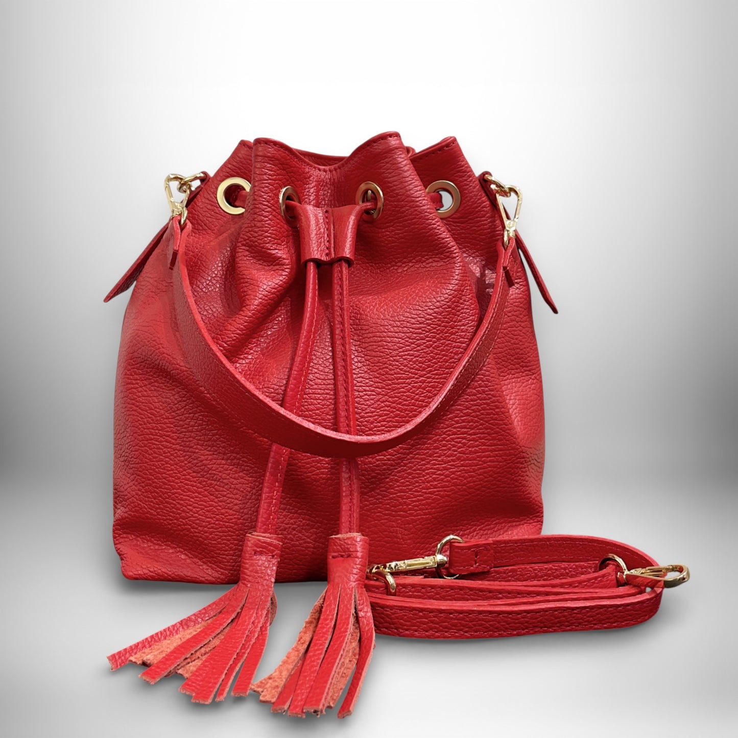 RUBINA S.V. - borsa secchiello a mano e a tracolla