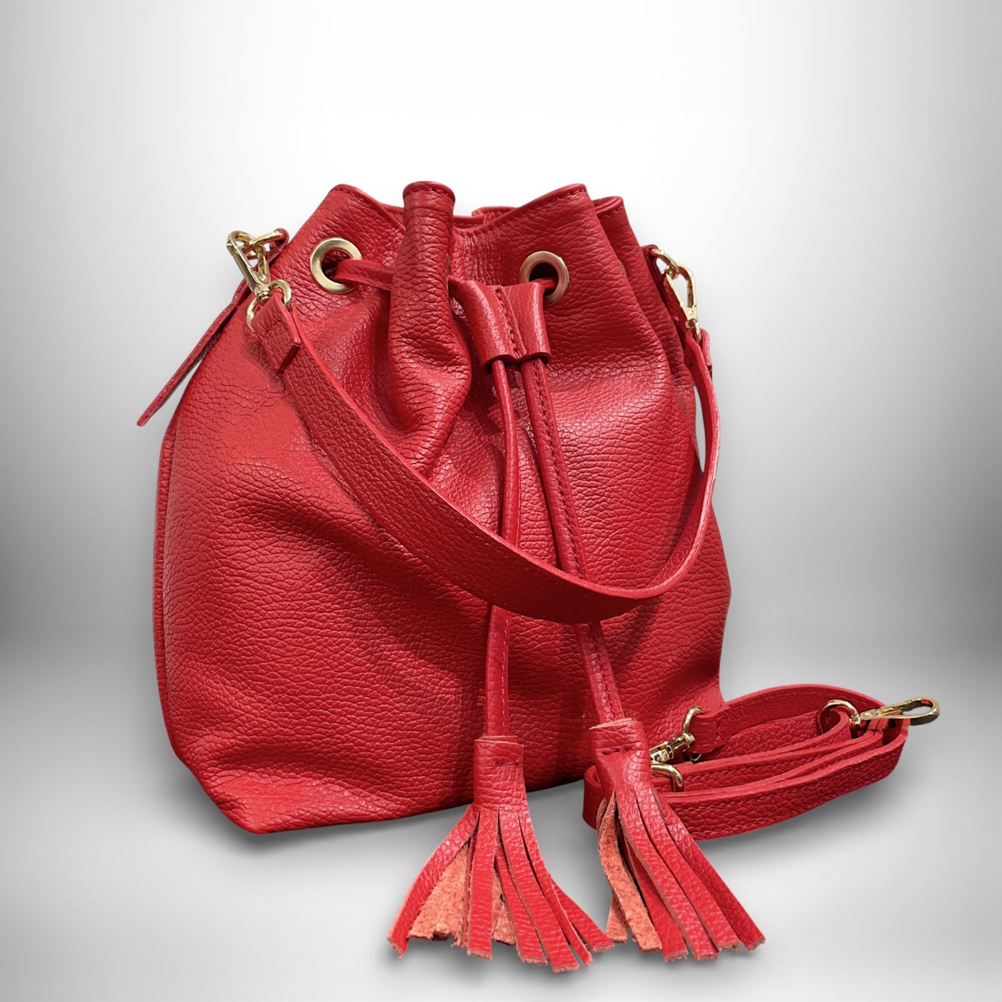 RUBINA S.V. - borsa secchiello a mano e a tracolla